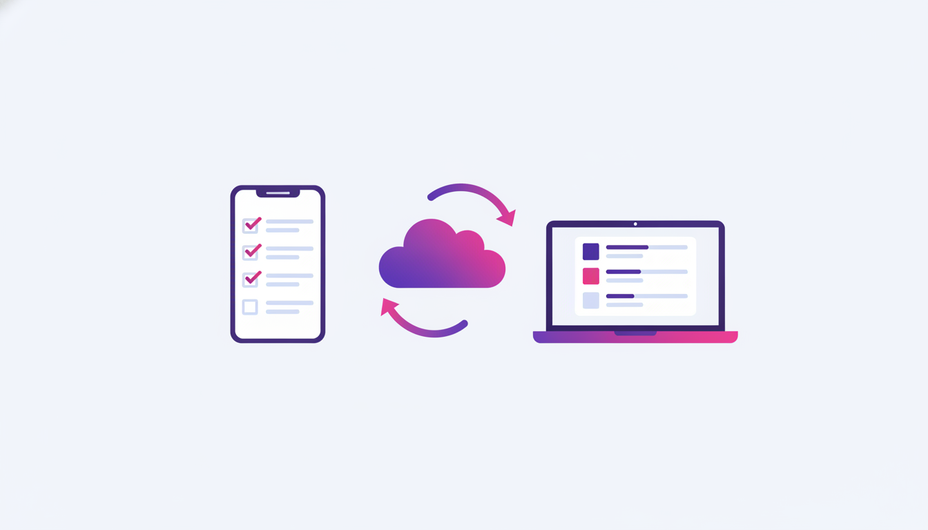 Todo list that remembers — even when you switch from phone to laptop